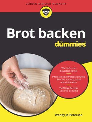 cover image of Brot backen f&uuml;r Dummies